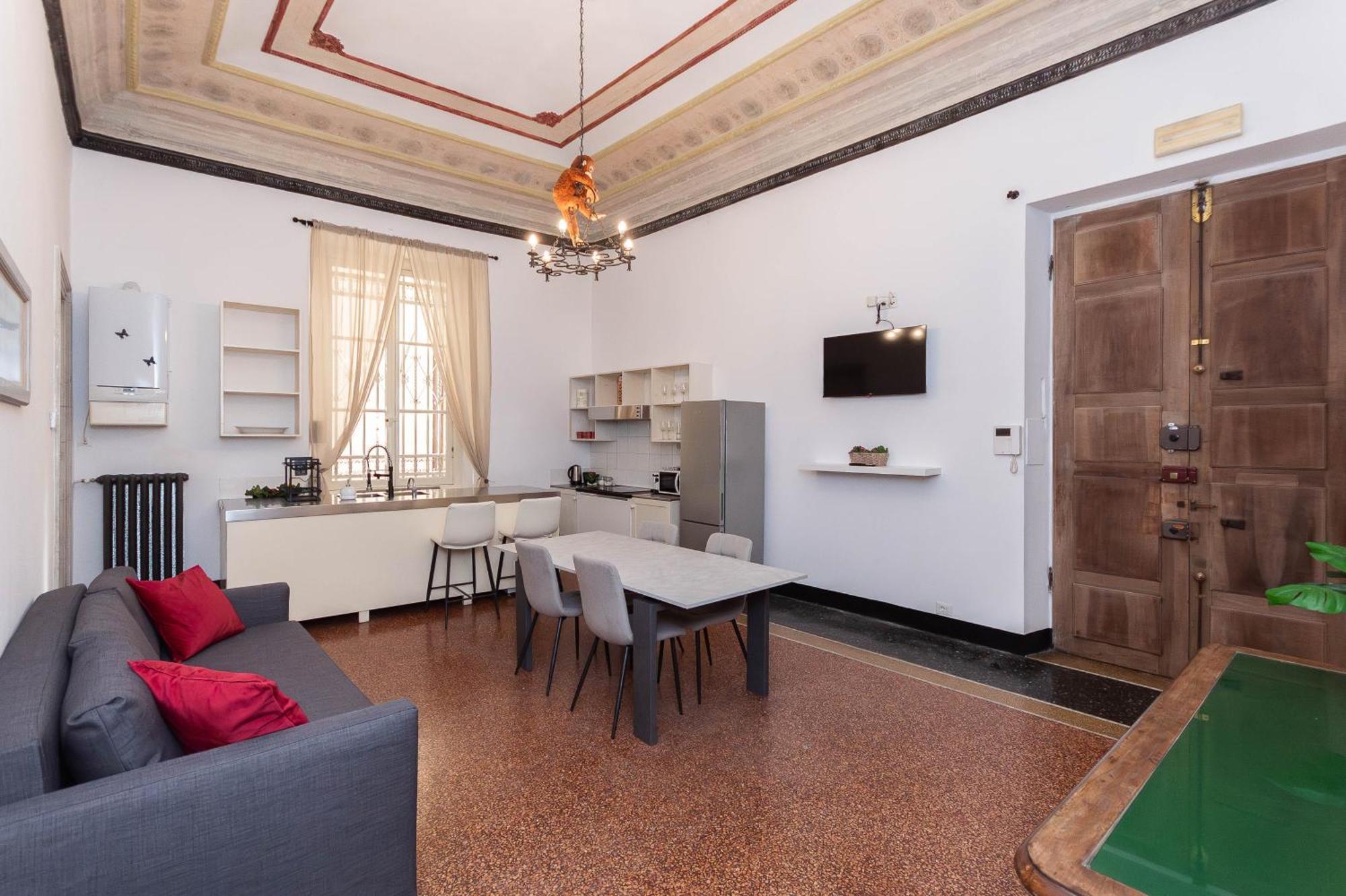 Apartmán Centre Of Genoa, Near Acquarium Exteriér fotografie